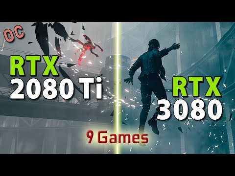 RTX 3080 vs RTX 2080 Ti - OC // Test in 9 Games | 4K