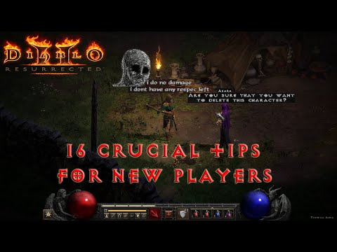 16 Crucial Diablo 2 Resurrected Tips If You're A New Or Returning Player!