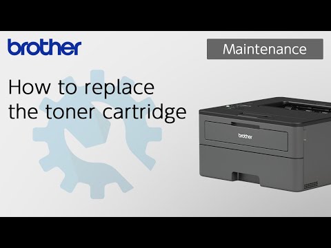 How to replace the toner cartridge [Brother Global Support]