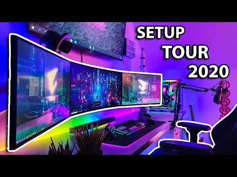 My ULTIMATE Gaming Setup Tour! (2020)