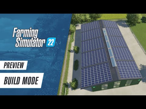 Preview: The new build mode in Farming Simulator 22