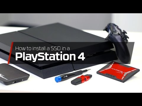 How to upgrade the PS4 with a SSD - HyperX