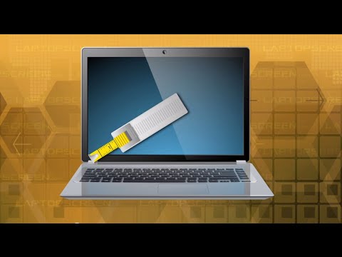 Laptop screen size - how to find