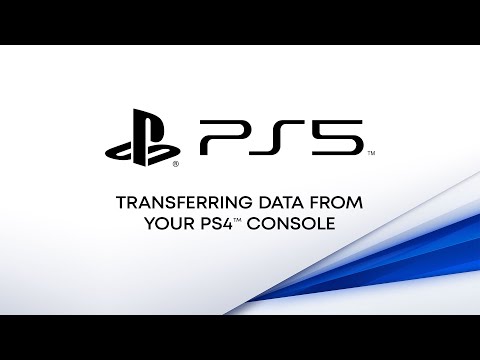 PS5 - Transferring Data From Your PS4 Console