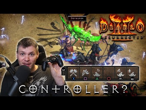 Diablo 2 Resurrected - How does it play on a controller? Better than I would have thought...