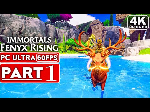 IMMORTALS FENYX RISING Gameplay Walkthrough Part 1 [4K 60FPS PC ULTRA] - No Commentary (FULL GAME)