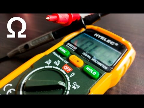 Multimeters - Resistance and Continuity - Electronics Basics 14