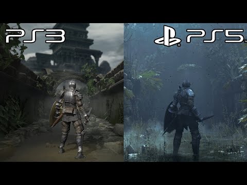 Demon's Souls Remake Comparison PS5 vs PS3