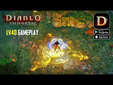 Diablo Immortal - MONK Lv40 Gameplay (Android/IOS)
