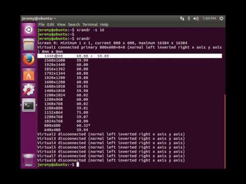 Linux Basics: How to change Screen Resolution in Linux (Command Line)