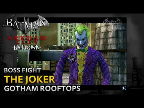 Batman: Arkham City Lockdown - Walkthrough - Joker Boss Fight
