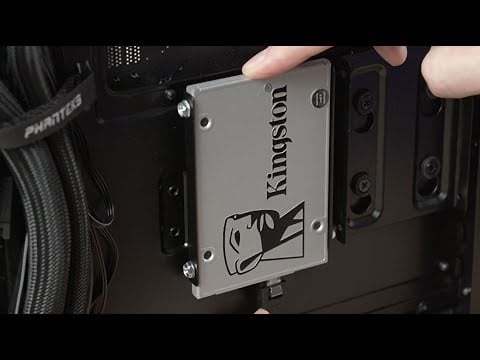 How to Install a 2.5&quot; SATA SSD in a Desktop PC – Kingston Technology