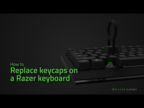 How to replace keycaps on a Razer keyboard