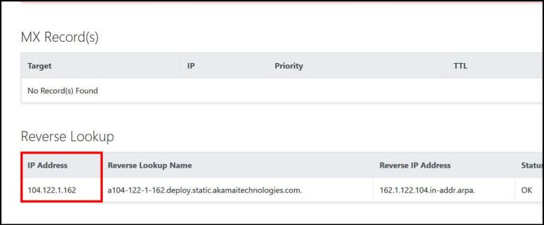 How To Find IP Address Of Website