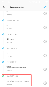 How To Find IP Address Of Website - 9