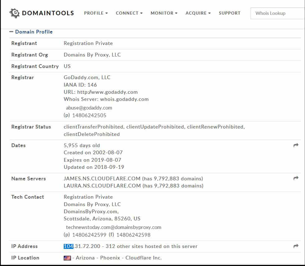 How to Find IP Address of Website 15 WHOIS-Lookup