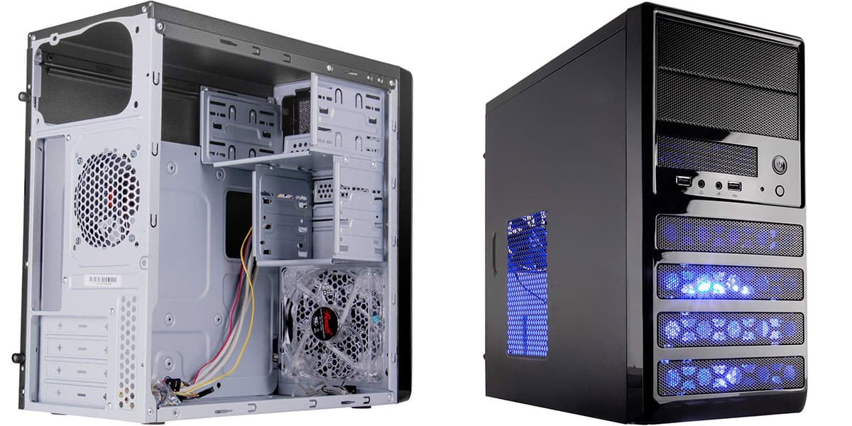 Rosewill Dual Fans MicroATX Mini Tower Computer Case