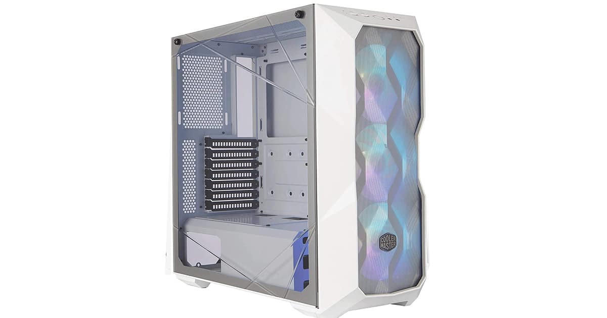 Cooler Master MasterBox TD500 Mesh White - Best Looking Case with Airflow