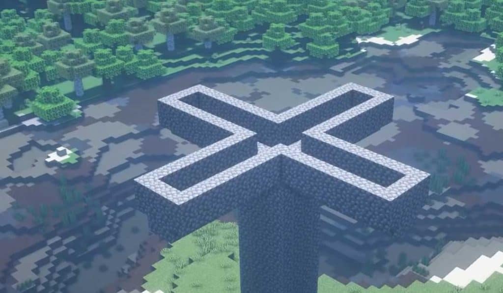 How to Make a Mob Farm in Minecraft For An XP Farm 5 Build 2-Block Walls on Each Side