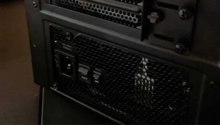 How To Build A PC For Beginners - Step By Step Guide 9 PSU-mounting