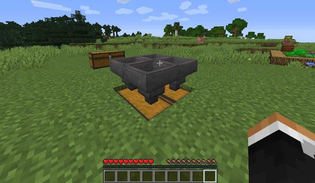 How to Make a Mob Farm in Minecraft For An XP Farm 1 Chests and Hopper Orientation - How to Make a Mob Farm