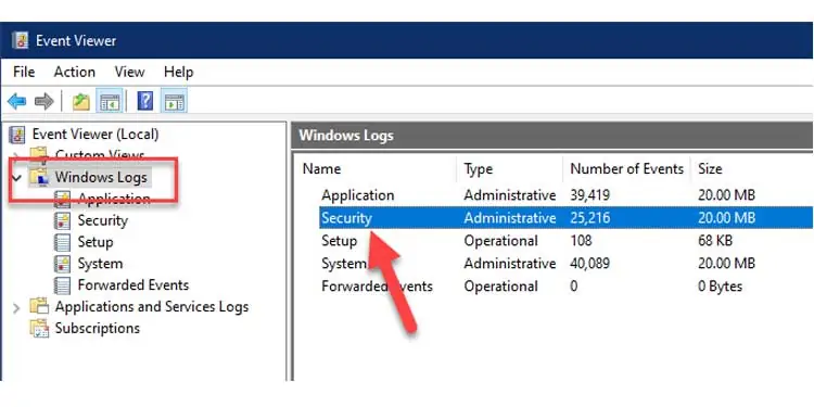 How to Tell if Your Computer Is Being Monitored? 14 Auditing-Login-Event-Viewer