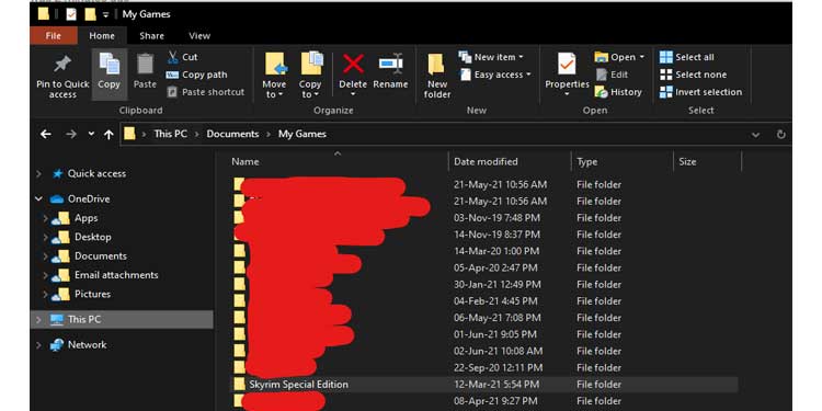 How to Enable and Access Skyrim Crash Logs 1 Folder-Location