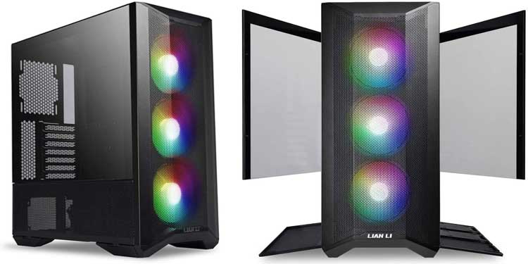 Best Tempered Glass PC Cases 4 Lian Li Lancool Mesh II - Best Tempered Glass Case For Airflow