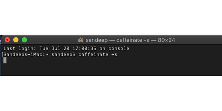 Prevent system from sleeping when running on AC power
