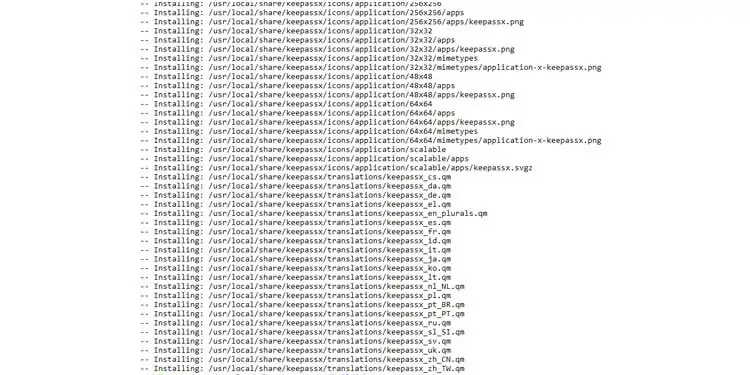 Sudo-make-install