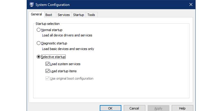 System Configuration