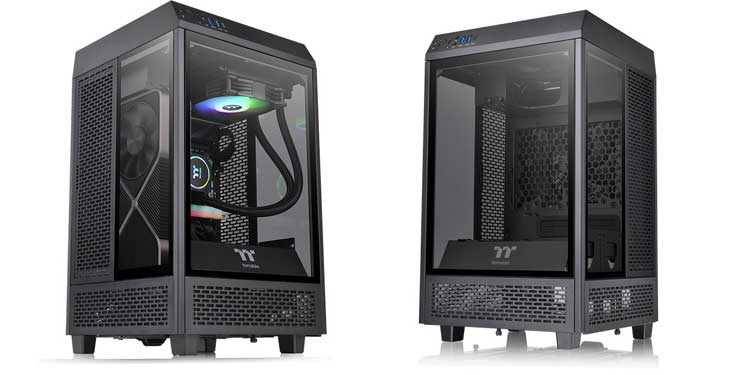 Thermaltake Tower 100 - Best Mini ITX Tempered Glass Case
