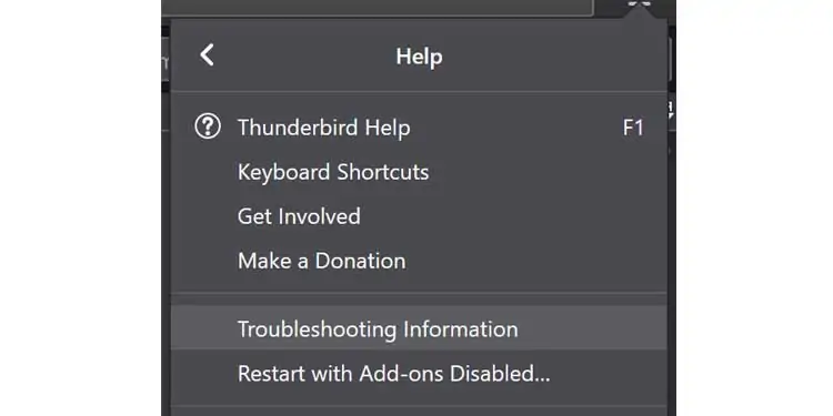 How to Backup and Restore Thunderbird Emails, Profiles, and Settings 10 Thunderbird-Troubleshooting