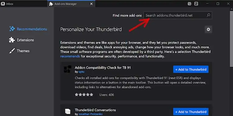 How to Backup and Restore Thunderbird Emails, Profiles, and Settings 13 Thunderbird-addon2