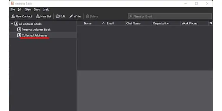 How to Backup and Restore Thunderbird Emails, Profiles, and Settings 18 Thunderbird-addressbooks