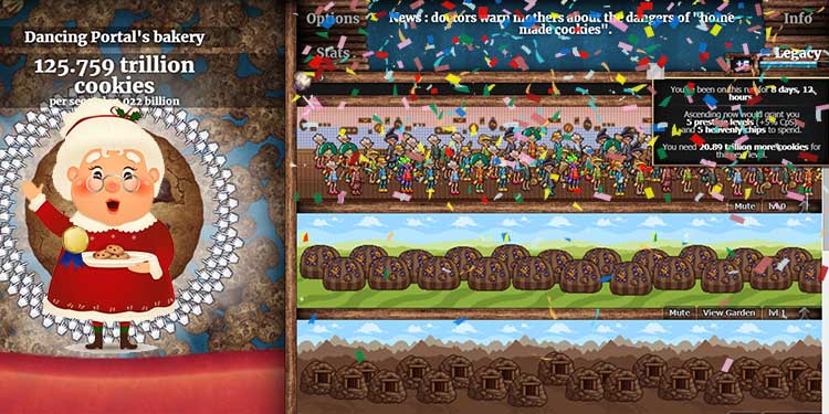 Cookie Clickers 2 Level 18 completed 