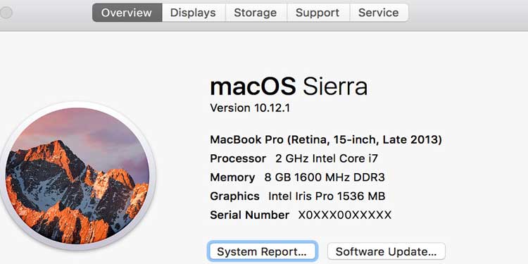 About this MAC