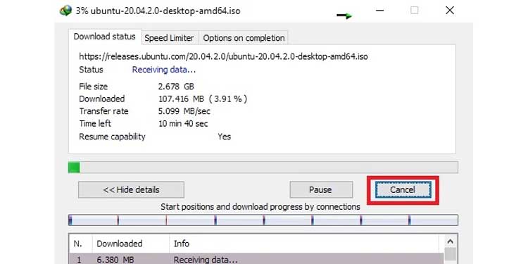How To Cancel Downloads - 91
