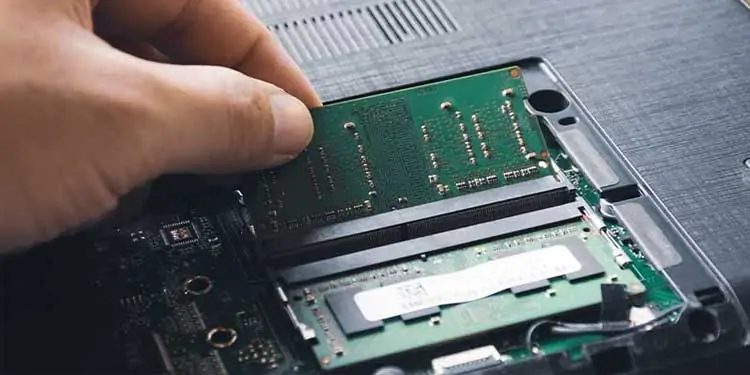 Fix: Laptop Screen Turned Black, But is Still Running 43 Removing-SODIMM-RAM