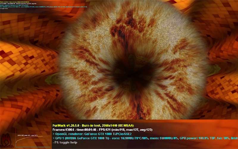 GPU Stress Test FurMark - Detailed Walkthrough 5 furmark GPU Stress Test Screenshot