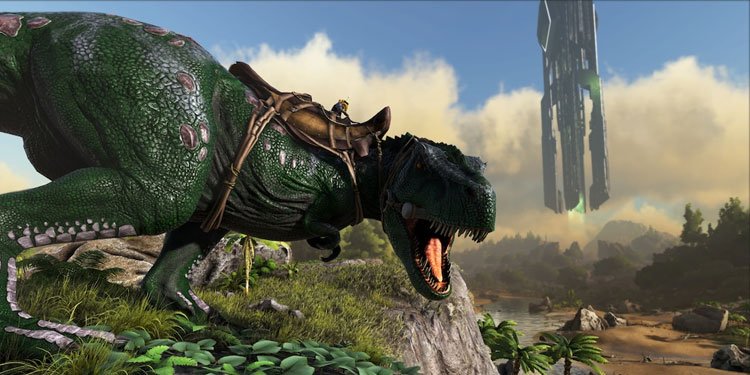 tame Tyrannosaurus Rex in ark-survival