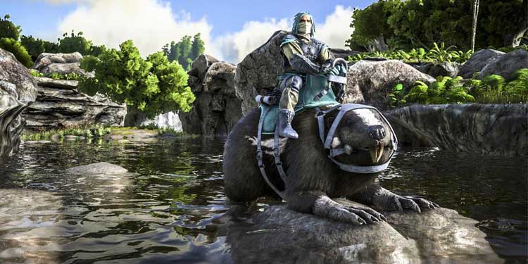 tame castoroides in ark survival