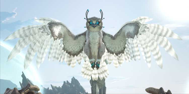 tame snow owl in ark survival