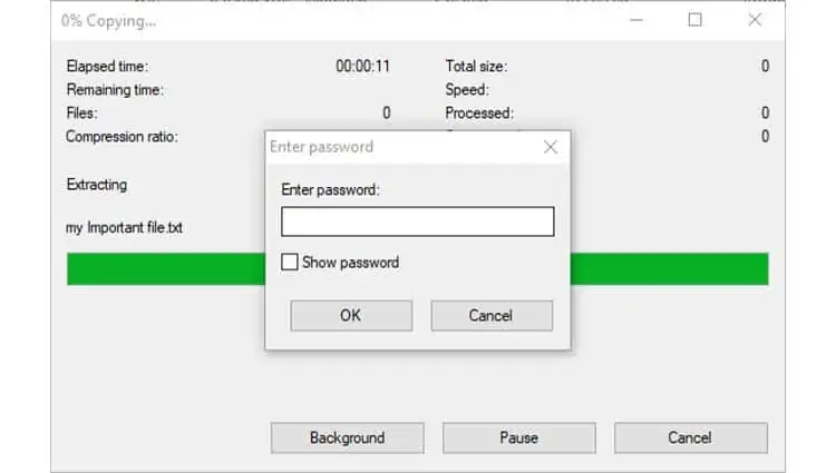 How To Password Protect A Zip File - Step By Step Guide 51 7zip-extract-password