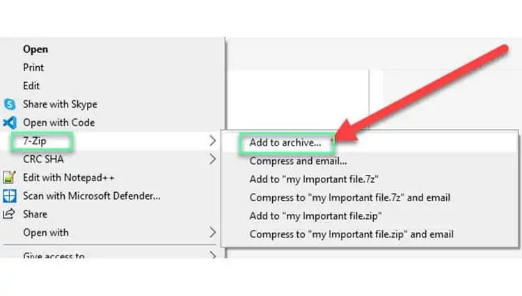 How To Password Protect A Zip File - Step By Step Guide 32 7zipping
