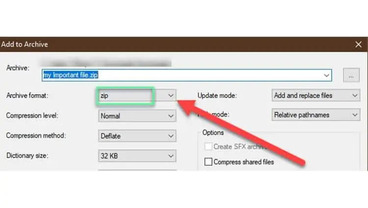 How To Password Protect A Zip File - Step By Step Guide 33 7zipping2