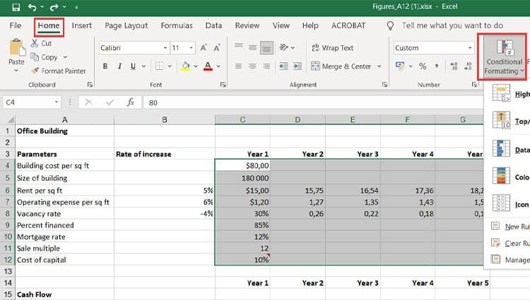 Conditional-Formatting