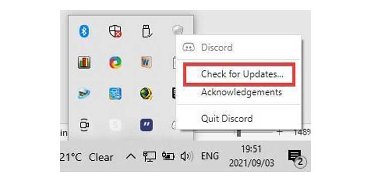 Discord Check for Updates