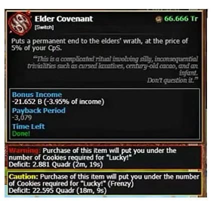 Elder covenant