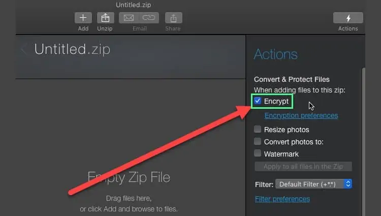 How To Password Protect A Zip File - Step By Step Guide 42 Mac-winzip
